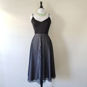 SOLD 💫Adrianna Papell Dark A-Line Skirt 4 (NWOT)